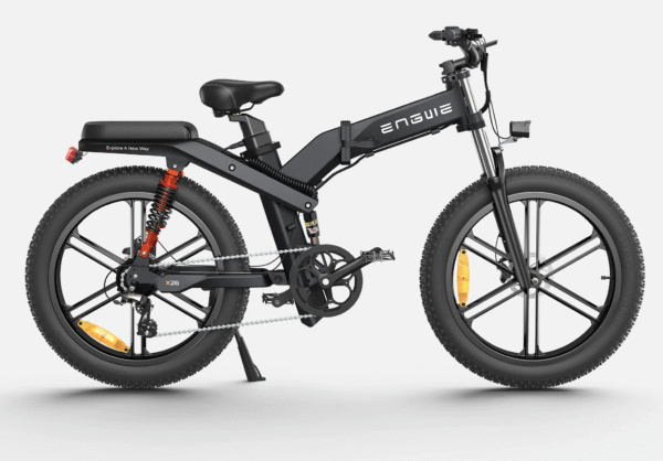 Engwe X26 1000W 26" Fat Bike Pliable E-Mountain Bike Double Batteries