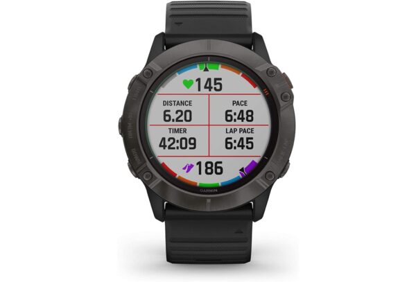 Fenix 6X Pro Solar Titane – Image 3